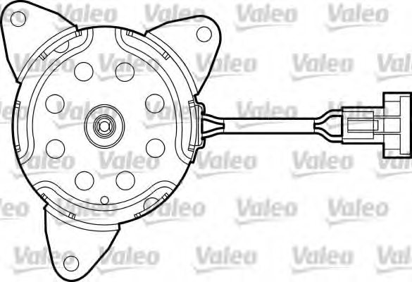 VALEO 698669 Electric Motor, radiator fan